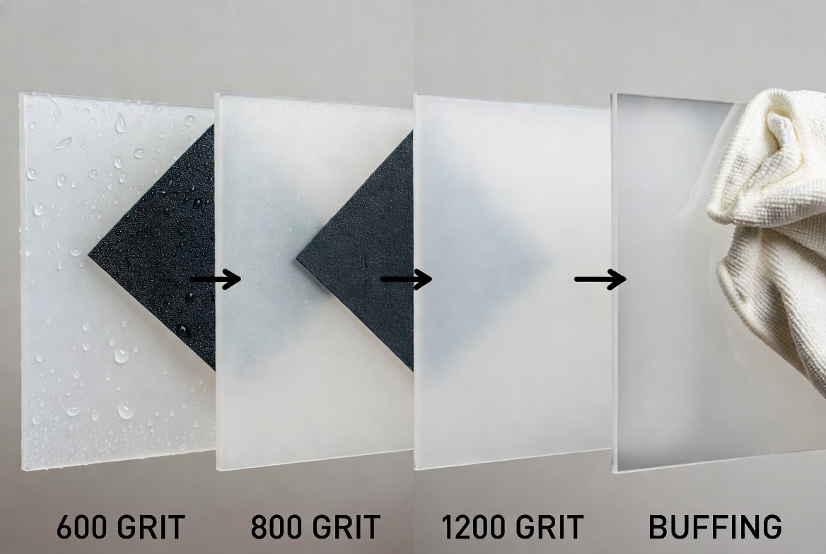 Мокрая шлифовка и полировка шаг за шагом