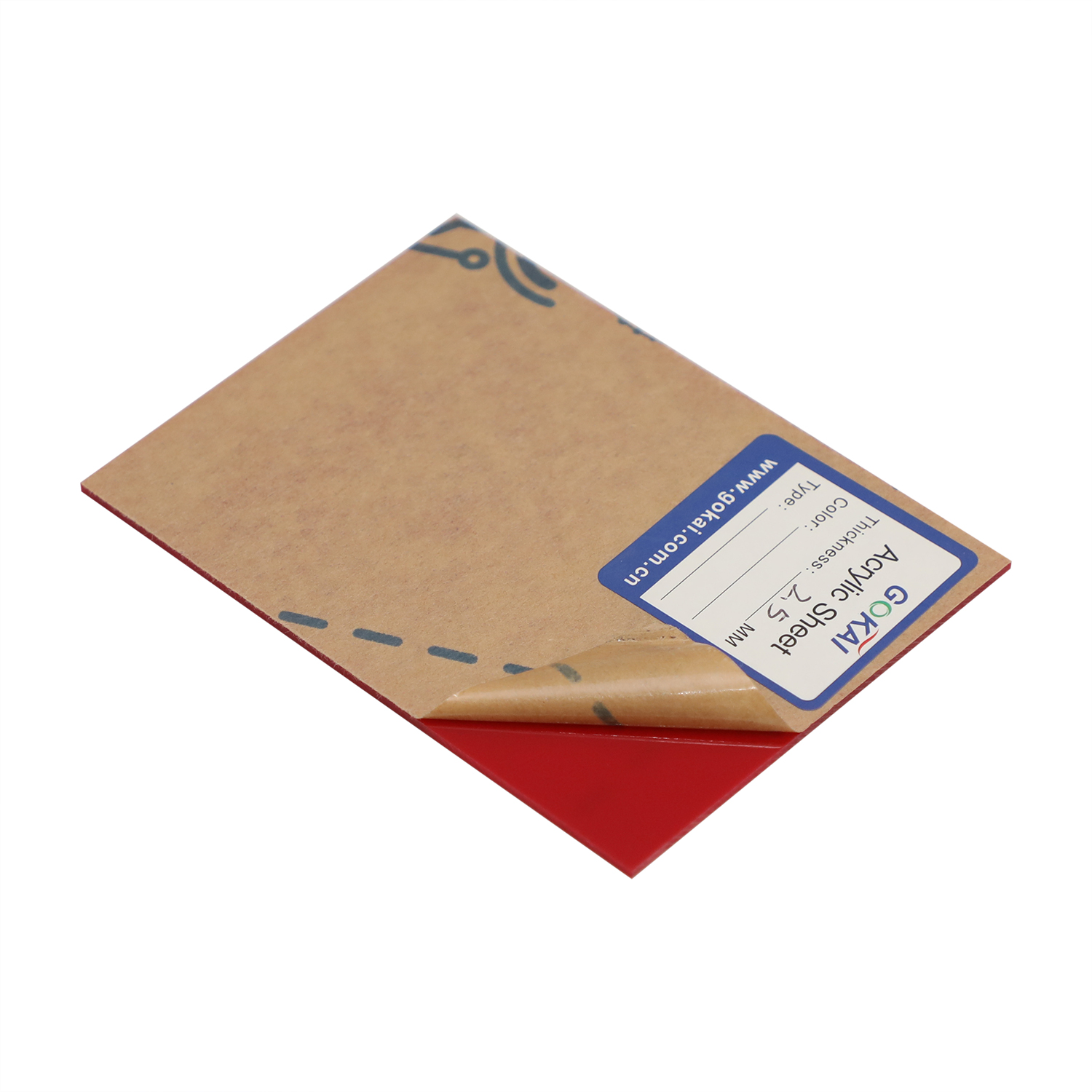 Цветные акриловые листы