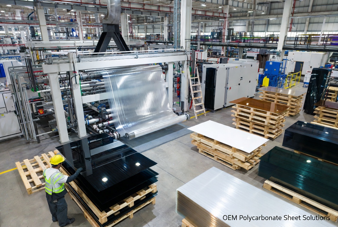 Линия по производству поликарбонатных листов OEM