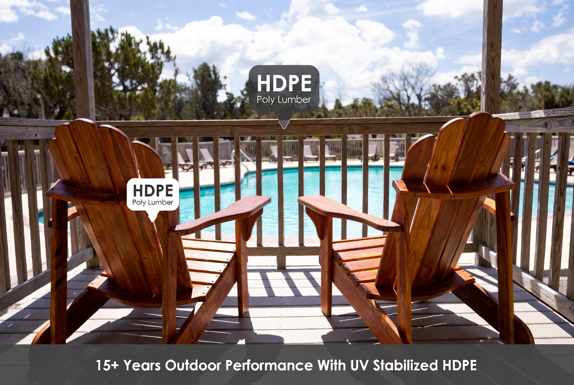 Мебель из полиэтилена HDPE для улицы