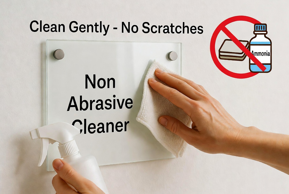 Руководство по правильной очистке акриловых вывесок