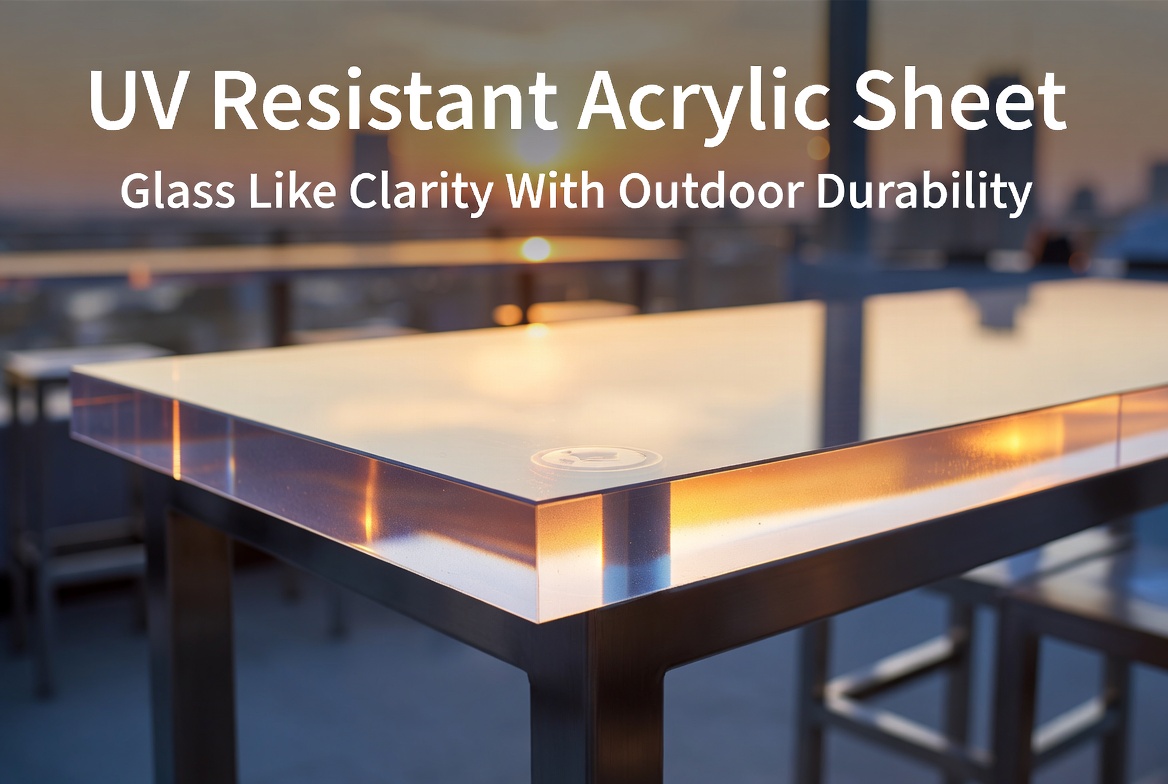 Столешница из акрилового листа для улицы