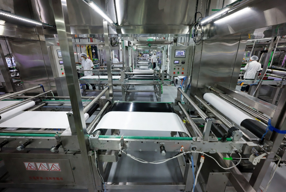 Современная линия по производству листов ABS