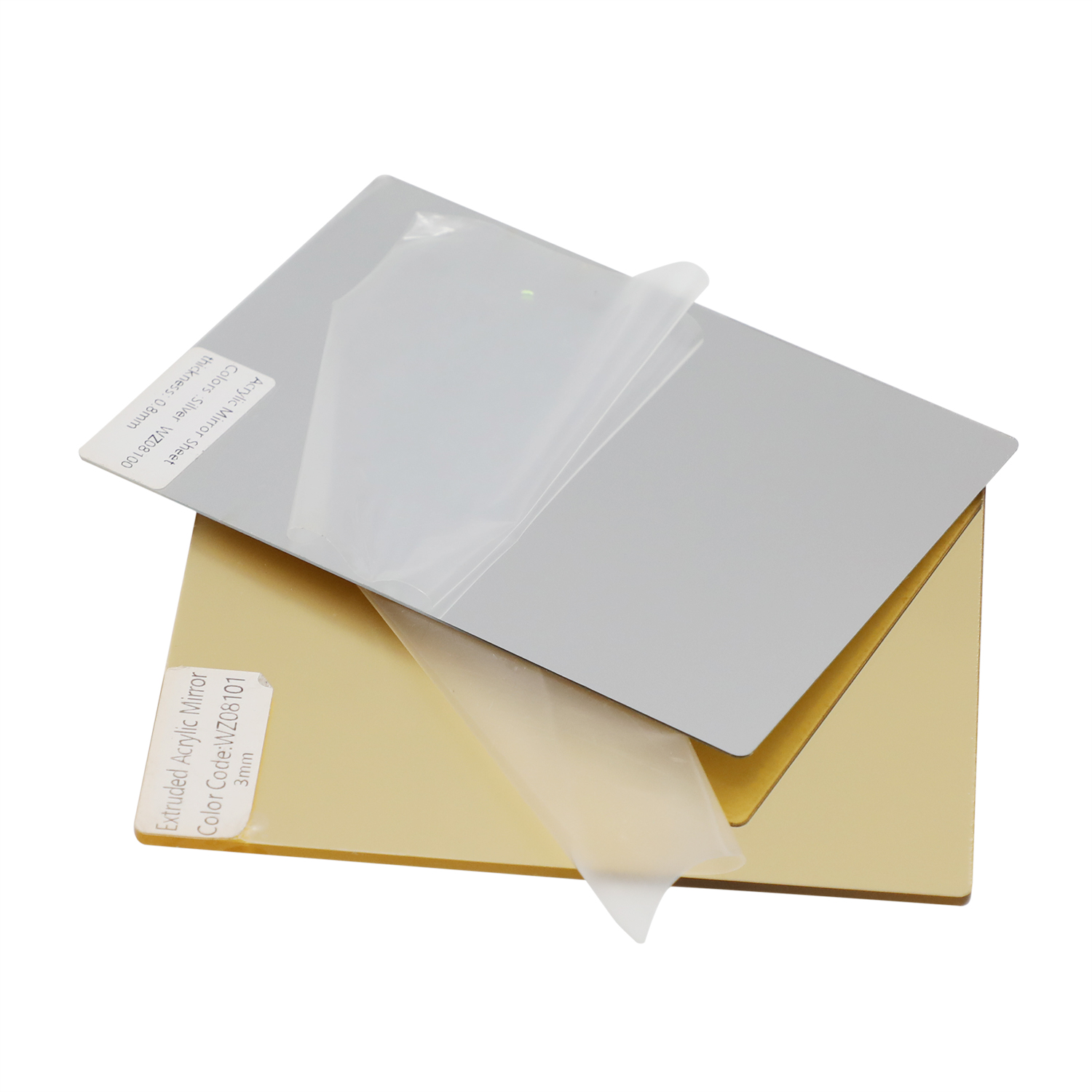 Акриловый зеркальный лист